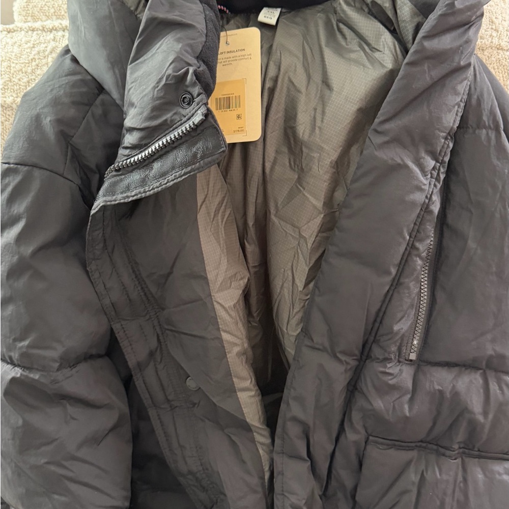 Levi's Black Puffer Jacket